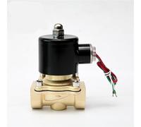 WBBAYDRFR Electroválvula de latón Normalmente Cerrada de 1/8", 1/4", 1/2", 3/4", 1" y 2", 220 V, 24 V, 12 V y 24 V CA, for Agua, Aceite y Aire.(36893,VITION-SEAL-110VAC)