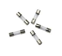 WBBAYDRFR Fusibles 100PCS 5x20mm Fusible de Tubo Vidrio soplado rápido, 0.2A .5A 1A 3A 6A 8A 10A 12A 15A 20A / 250V 520mm(30a)