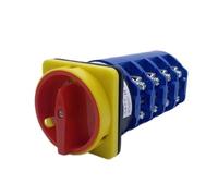 WBBAYDRFR Interruptor de Leva Giratorio Universal Cuatro etapas con protección for los Dedos y Apagado automático Tipo candado LW28 YMW26GS-160A LW26GS-160/4