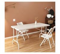 WBBML 74 cm de Altura Mesa Plegable Pequeña Mesa Camping Práctico Plastic Buffet Table Salón Balcón(240cm/94.49in)