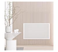 WBBML Armario Cubre Calentador Empotrado Cubre Radiadores de Aleación Aluminio Balda Radiador Oficinas Vestíbulos(15.75 x 15.75in/400 x 400mm)
