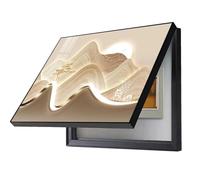 WBBML Cuadro Decorativo Caja Contador Electrico Caja de Contadores Pintura Decorativa Aleta hacia Arriba para Abrir Tapa Contador Vertical Tienda(E,40x50cm)