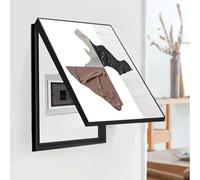 WBBML Cubiertas Decorativas para Cajas Fusibles Caja Distribución Mural Sin Necesidadtaladrar Cuadro Distribución Decorativo Aplicaciones Multiescenario(C,40x50cm)