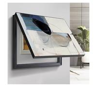 WBBML Decorativa Caja Eléctrica Contadores Cubre Contadores De Luz Flip Tapa Cuadro Electrico Decorativo Cómoda para El Uso Diario(A,40x60cm)