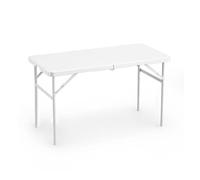 WBBML Folding Plastic Buffet Table 74 cm de Altura Sturdy Portable Table Mesa Plegable Exterior Estudio Jardín(240cm/94.49in)