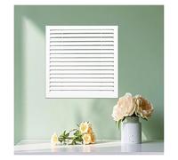 WBBML Heating Cover Diseño Ventilado Mueble Tapa Calefacción Moderna Cubierta de Radiador con Rejilla Oficinas Cocinas(19.69 x 19.69in/500 x 500mm)