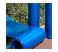 WBBML Invernadero Policarbonato Exteriores 0.8mm Ligera Plástico Transparente Lámina de Plástico de Recambio Marquesina de Exterior, Valla de Jardín(1x19m/3.28x62.34ft)