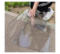 WBBML Láminas Plástico Planchas Policarbonato Placas Transparente Flexible Placa Duradera PC Techos el Techo del Pabellón del Patio(0.6x11.5m/1.97x37.73ft)