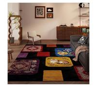 WBBML Moqueta para el Suelo Acogedor Alfombra Exterior Terraza Indoor Square Rugs Sala de Reuniones(D,140x200cm/4.59x5.91ft)