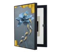 WBBML Pintura Decorativa Caja de Contadores Creativo Tapa Caja Electrica Pintura Tapa Contador Luz Decorativa Aplicable A Muchas Escenas(A,45x55cm)