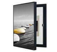 WBBML Pintura Decorativa Caja de Contadores Creativo Tapa Caja Electrica Pintura Tapa Contador Luz Decorativa Aplicable A Muchas Escenas(D,40x50cm)