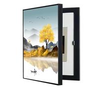 WBBML Pintura Decorativa Caja de Contadores Creativo Tapa Caja Electrica Pintura Tapa Contador Luz Decorativa Aplicable A Muchas Escenas(C,45x55cm)