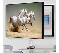 WBBML Pintura Decorativa de La Caja del Contador Múltiples Tamaños Tapa Caja Electrica Pintura Tapa Contador Luz Decorativa Multifuncional(C,45x35cm)