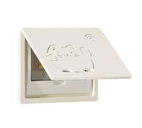 WBBML Pintura Decorativa Tapa Distribución Eléctrica Cuadro para Tapar Electrico Color Sólido Pintura Colgante Panel Interruptores Fácil Abrir Cerrar(C,35x25cm)