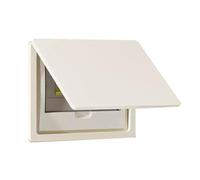 WBBML Pintura Decorativa Tapa Distribución Eléctrica Cuadro para Tapar Electrico Color Sólido Pintura Colgante Panel Interruptores Fácil Abrir Cerrar(A,45x35cm)