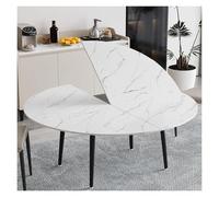 WBBML Round Wooden Table Top Gran Capacidad de Carga Folding Catering Table Mesa Redonda Plegable Cena Festiva(200cm/79in)