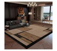 WBBML Rug for Indoor and Outdoor Short Pile Rug Lavable a Máquina a Cuadros Alfombra Sala de Juegos Salón(D,140x200cm)