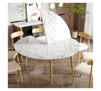 WBBML Tablero Mesa Redondo Plegable Fácil de Limpiar Temporary Table Extension Folding Table Top Comedor Balcón(150cm/59in)