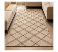 WBBML Tapete Quarto Antideslizante Alfombra Superficie Lisa Short Pile Rug Zona de Exposición de la Tienda Estudio Salón(A,100x100cm/3.28x3.28ft)