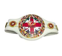 WBC - Cinturón réplica del Campeonato Mundial de la Unión Mundial - Cinturón ajustable para título de boxeo de tamaño adulto - Cuero sintético de alta calidad - Pieza de exhibición de coleccionista