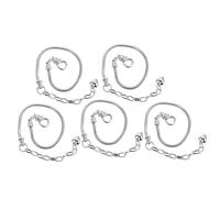WBDWWTD 10pcs Elegant Women Wrist Chains Fashion Bracelets Jewelry Accessories Copper Snake Chain Everyday Wear Parties Weddings Stylish Decor for Various Outfits