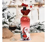 WBDWWTD 12Pcs Christmas Beard Decoration Mixing Santa Beard Clip Bells Clip Ornament Party Wearing Christmas Hairpins-D Elder Bottle Cover,as Shown