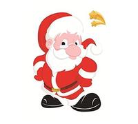 WBDWWTD 12Pcs Christmas Beard Decoration Mixing Santa Beard Clip Bells Clip Ornament Party Wearing Christmas Hairpins-B Elder Sticker,as Shown