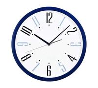 WBDWWTD 14-Inch Creative Wall Clock and Generous Clock Bedroom Living Room Silent Sweep Second Quartz Wall Clock (B)