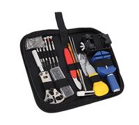 WBDWWTD 144Pcs Watch Repair Kit Watch Band Remover Spring Bar Tool Adjustable Back Case Opener Watch Repair Tool Set with Cloth Storage Bag WA