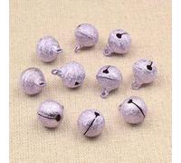 WBDWWTD 15Pcs Multicolor Christmas Jingle Bells Christmas-Tree Ornament Crafts For Home Wedding Party Decorations Accessories-purple-14X17mm 30PCS-Lot