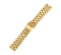 WBDWWTD 18/20/22/24mm Curved ARC Solid Steel Watch Strap Stainless Steel Watchband Folding Buckle Men Universal Replacement Bracelet