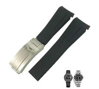WBDWWTD 18mm 19mm 20mm 22mm Curved End Silicone Rubber Watchband for Role Strap GMT 21mm Watch Band Men Tools