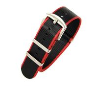 WBDWWTD 20/22mm Universal Nylon Integrated Watchband Watch Strap Bracelet Needle Buckle Sport Man Woman Watch Accessories