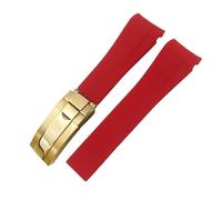 WBDWWTD 20mm 21mm 22mm Rubber Watchband Fit For GMT Master Silicone Strap Black Watch Band Bracelet