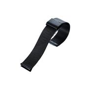 WBDWWTD 20mm 22mm 24mm Stainless Steel Woven Mesh Strap 0.4 Wire Unisex Watch Straps