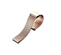 WBDWWTD 20mm 22mm 24mm Stainless Steel Woven Mesh Strap 0.4 Wire Unisex Watch Straps