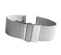 WBDWWTD 20mm 22mm Quick Release Mesh Watch Band Stainless Steel Folding Buckle Wrist Strap