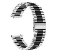 WBDWWTD 20mm 22mm Stainless Steel Watch Band Strap Men's and Women's Double-Sided Color Watch Chain