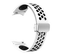 WBDWWTD 20mm Silicone Strap for Watch 6 Classic 43 47mm 5Pro 45mm Breathe No Gaps Buckle Watch 7 6 5 4 40mm 44mm Watchbands