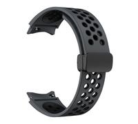 WBDWWTD 20mm Silicone Strap for Watch 6 Classic 43 47mm 5Pro 45mm Breathe No Gaps Buckle Watch 7 6 5 4 40mm 44mm Watchbands