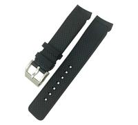 WBDWWTD 22mm Quick Release Rubber Watchband Fit for Aquatimer Quick-Change System Bracelet Black Silicone Watch Strap Men