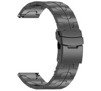 WBDWWTD 22mm Titanium Link Stainless Steel Strap Men Smart Watch Bracelet