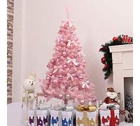 WBDWWTD 3ft Pink Artificial Christmas Tree,with Star Ornaments Decorations Hinged with Light Decorated Trees For Holiday Traditional Indoor(Christmas Tree Gifts) (Pink 90cm(3ft)) Commemoration Day