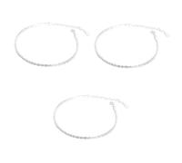 WBDWWTD 3pcs Cold Wind Student Jewelry