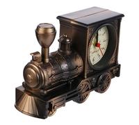 WBDWWTD 3pcs Train Model Alarm Clock Children's Table Wall-Mounted Man