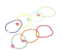 WBDWWTD 7pcs Bohemian Beaded Bracelet Women Girls Charm Bracelets Wrist Jewelry for Party Summer