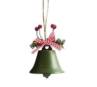 WBDWWTD Bells Christmas Bell Metal Bell Ornament Tree Hanging Pendant For Christmas Decorations New Year Party Kids Toys Gift-F,France