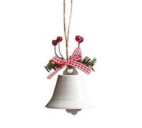 WBDWWTD Bells Christmas Bell Metal Bell Ornament Tree Hanging Pendant For Christmas Decorations New Year Party Kids Toys Gift-D,Belgium