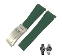 WBDWWTD BHOLSA 18mm 19mm 20mm 22mm Curved End Silicone Rubber Watchband for Role Strap Rolex Daytona Submariner GMT 21mm Watch Band Men Tools