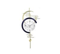 WBDWWTD Chinese Creative Wall Clock Foyer Iron Art Wall Decoration Living Room Clock Home Office Silent Clock